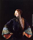 Joseph Rodefer De Camp Famous Paintings - The Blue Mandarin Coat